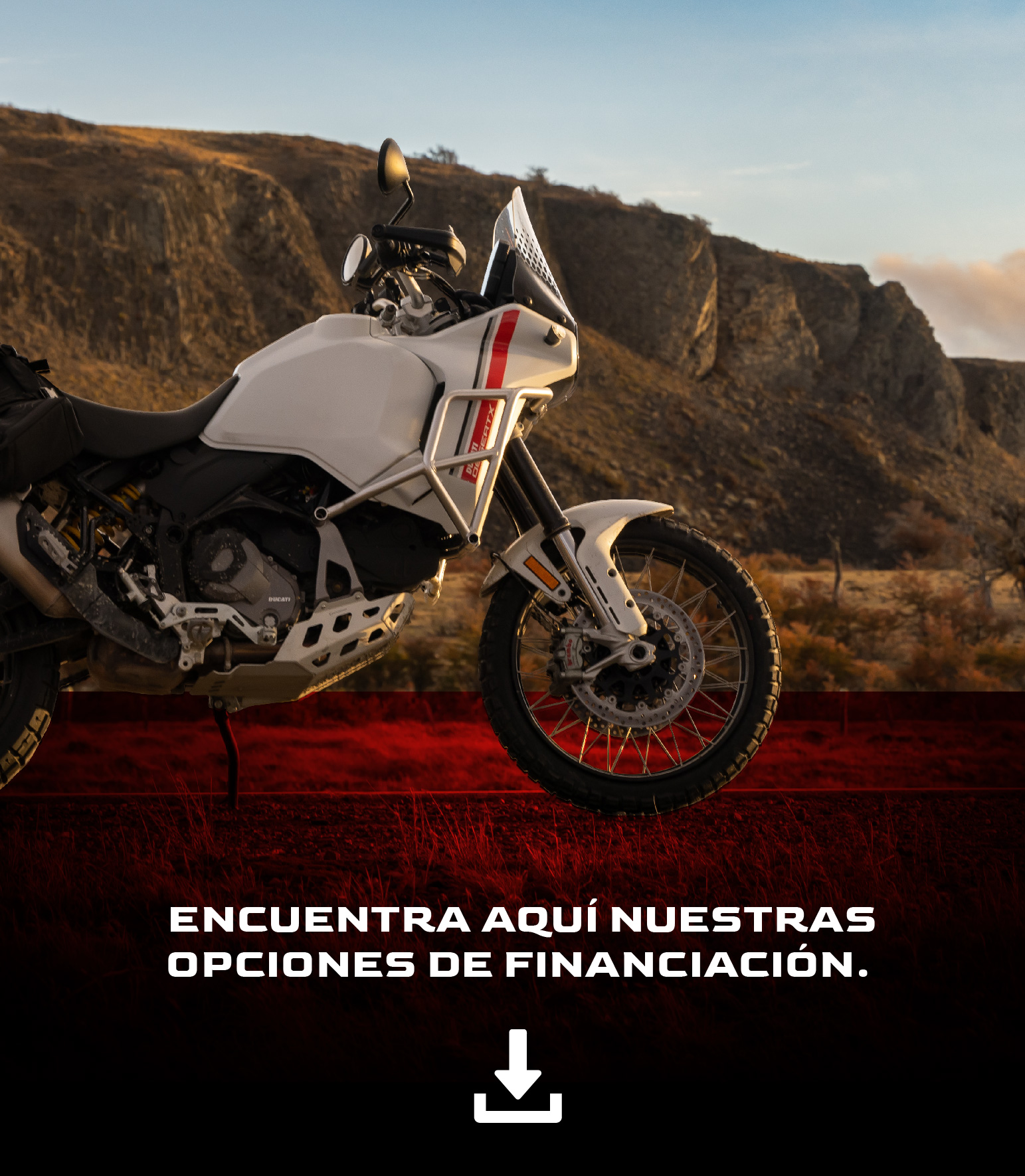 Banner Ducati Colombia Planes Financiación