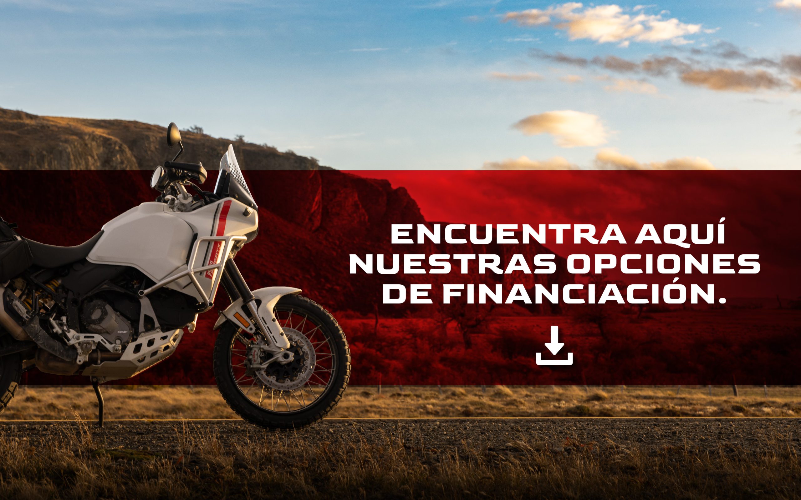 Banner Ducati Colombia Planes Financiación