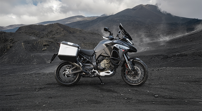 Multistrada v4 Gris